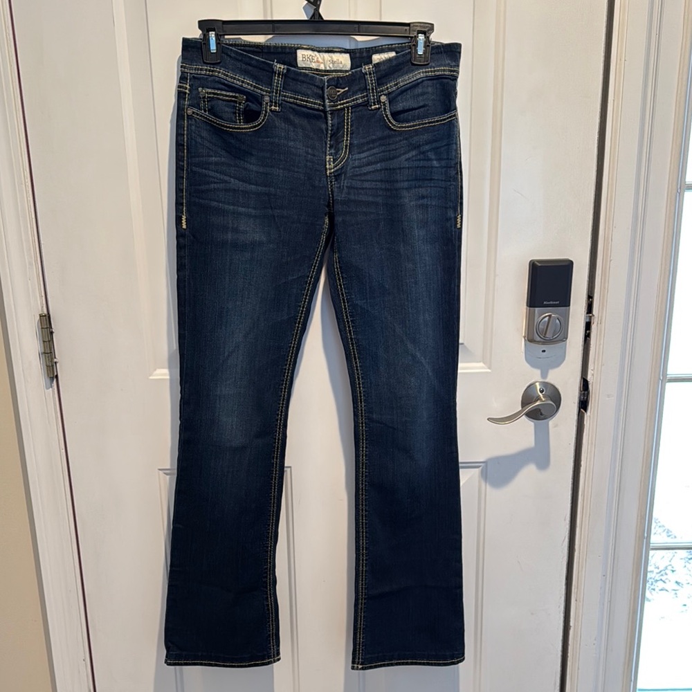 BKE Dark Wash Bootcut Jeans Low Rise